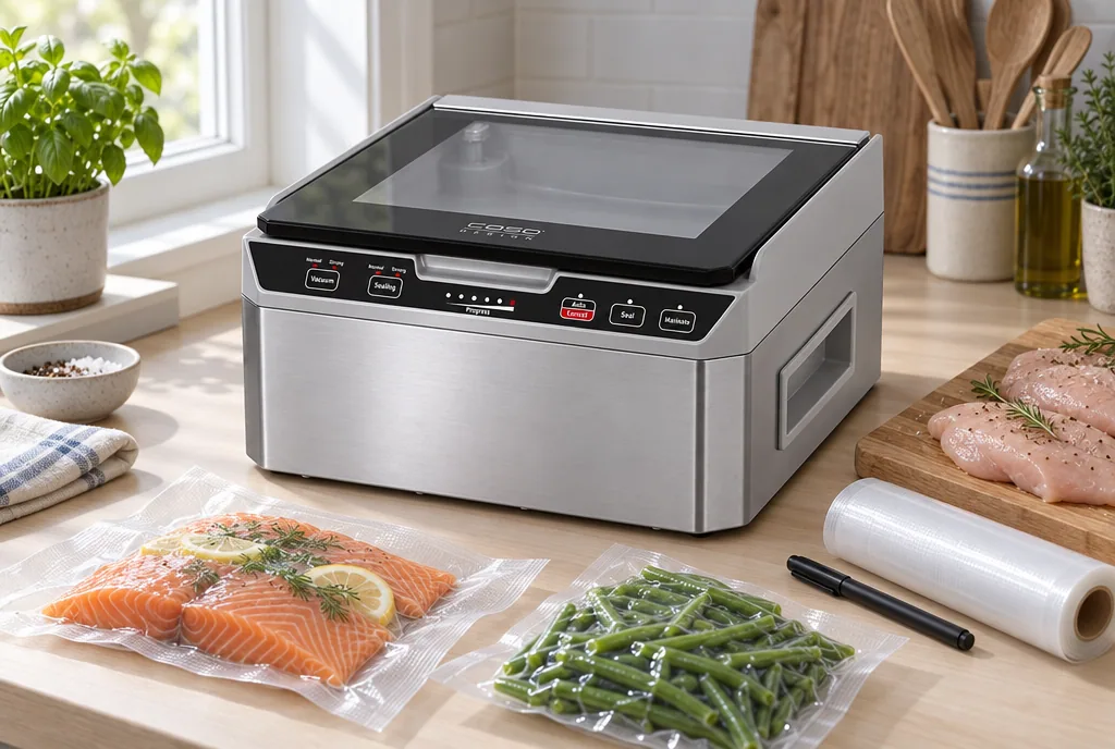 testx.se testar Caso VacuChef 40: bästa premiumvalet i vardagsmiljö