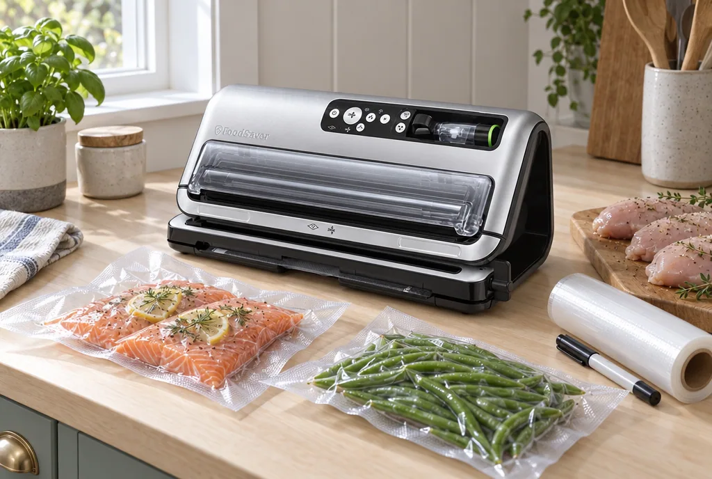 testx.se testar FoodSaver FFS006X: vakuumförpackare bäst i test i vardagsmiljö