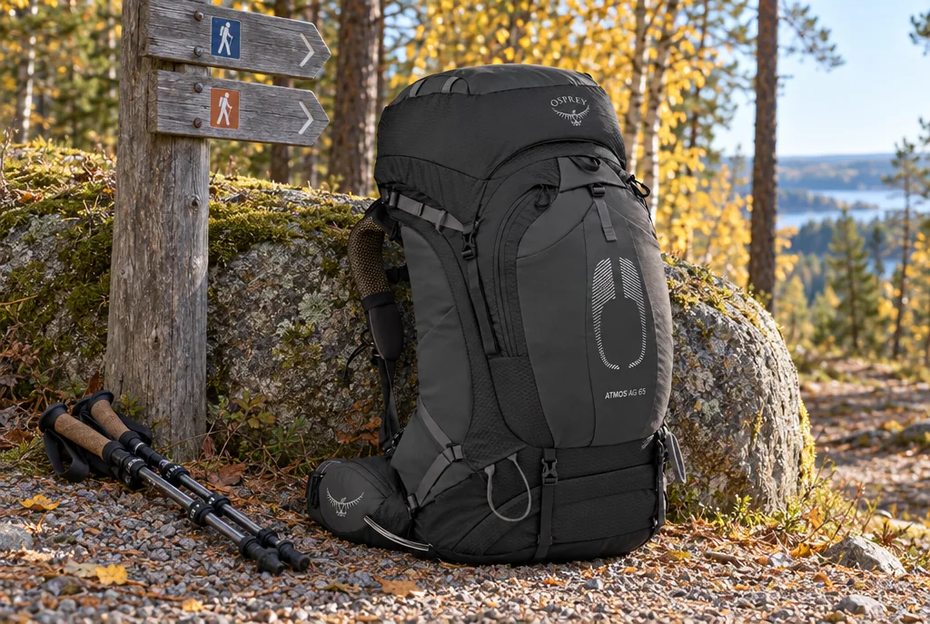 testx.se testar Osprey Atmos AG 65 L/XL: vandringsryggsäck bäst i test i vardagsmiljö