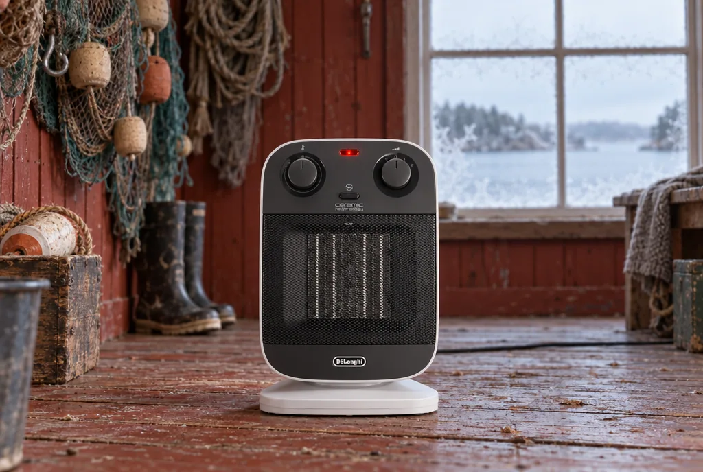 testx.se testar De'Longhi HFX60V20: värmefläkt bäst i test i vardagsmiljö