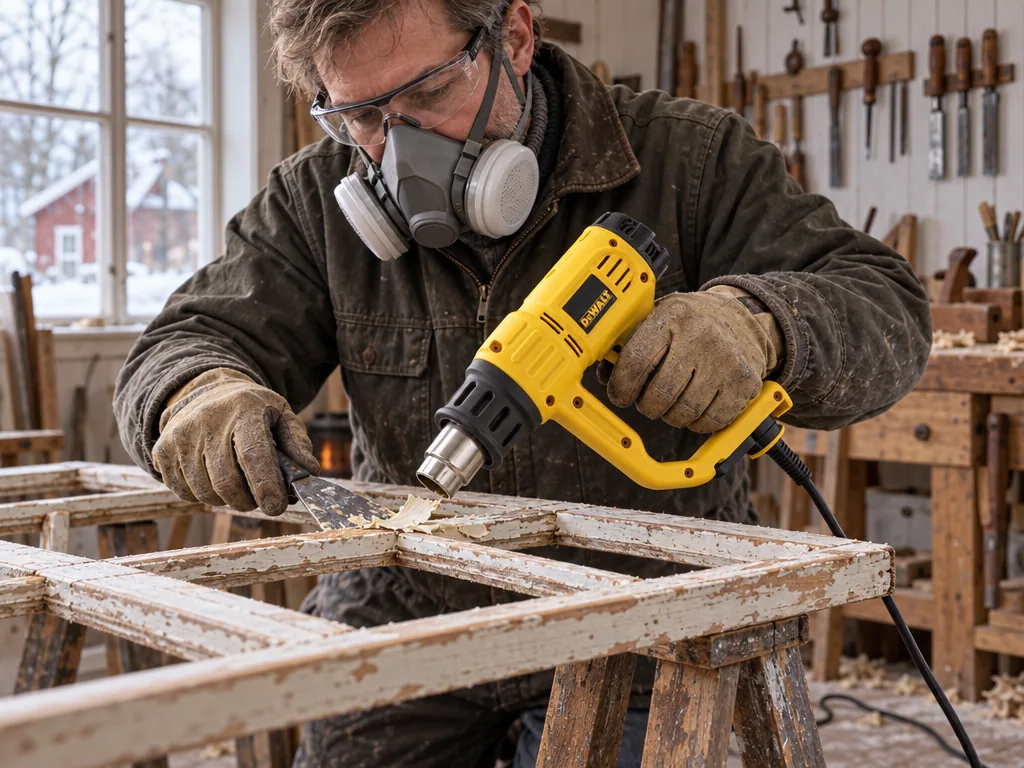 Användning varmluftspistol: Dewalt D26411 i vardagen