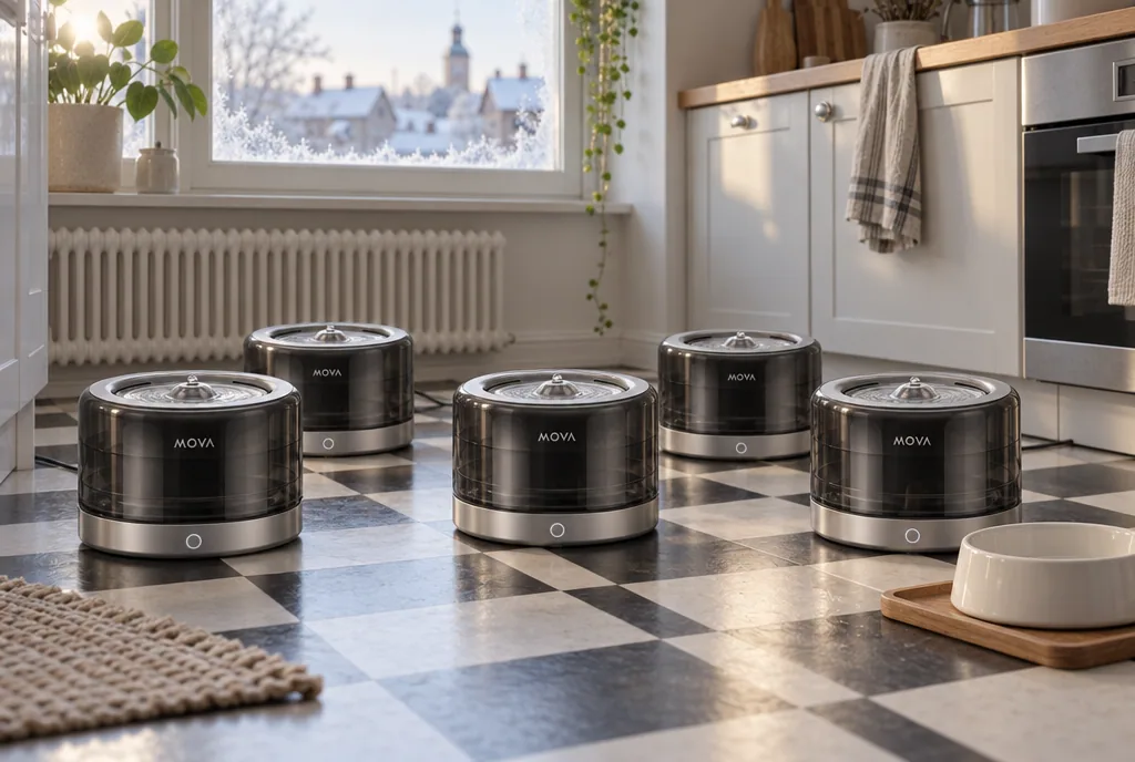 testx.se testar MOVA WF20 Pro: bästa för flera katter i vardagsmiljö