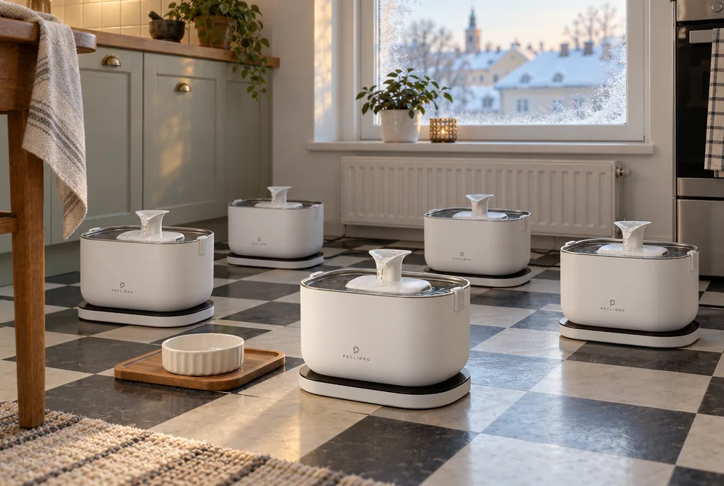 testx.se testar Petlibro Dockstream batteridriven: vattenfontän katt bäst i test i vardagsmiljö