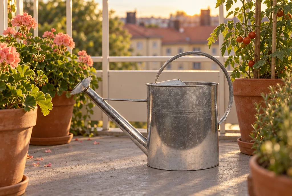 testx.se testar Home it Vattenkanna 10 l med spridare: bästa plåtkannan i vardagsmiljö