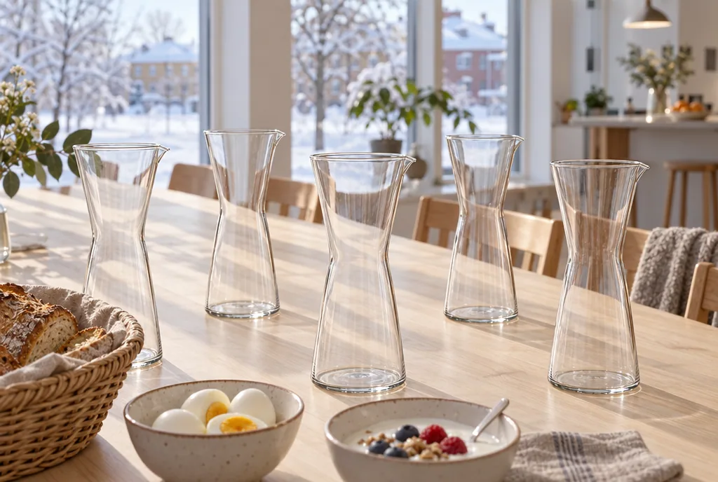 testx.se testar Iittala Kartio karaff 95 cl: bästa designklassikern i vardagsmiljö