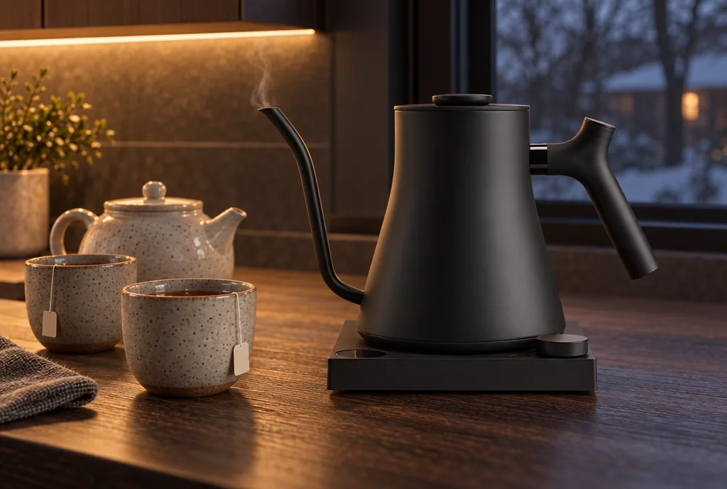 testx.se testar Fellow Stagg EKG Pro Matt Black 0.9L: bästa för handbryggt kaffe i vardagsmiljö