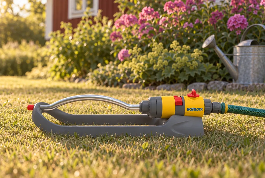 testx.se testar Hozelock Fyrkantspridare Plus 220: bästa billiga i vardagsmiljö