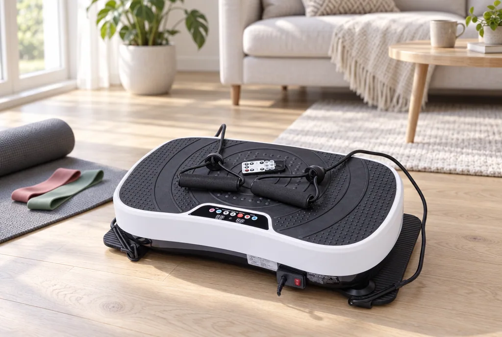 testx.se testar TrendRehab MiniPlate: bästa kompakta vibrationsplattan i vardagsmiljö