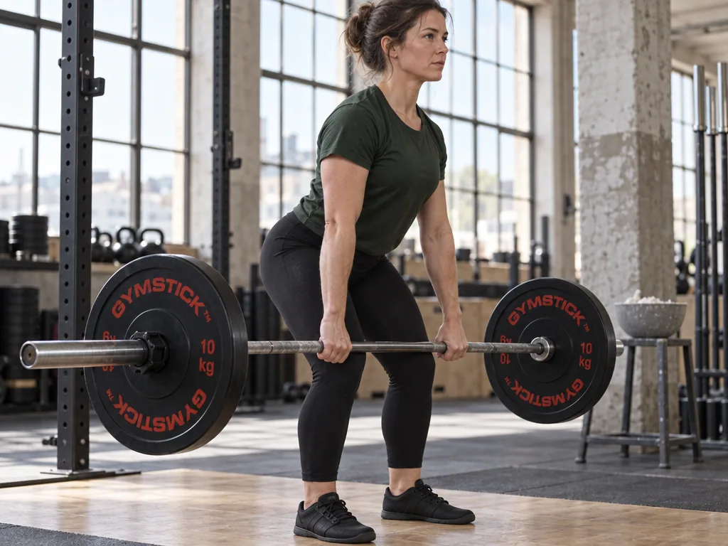Användning viktskiva: Gymstick Bumper Plate 10 kg i vardagen