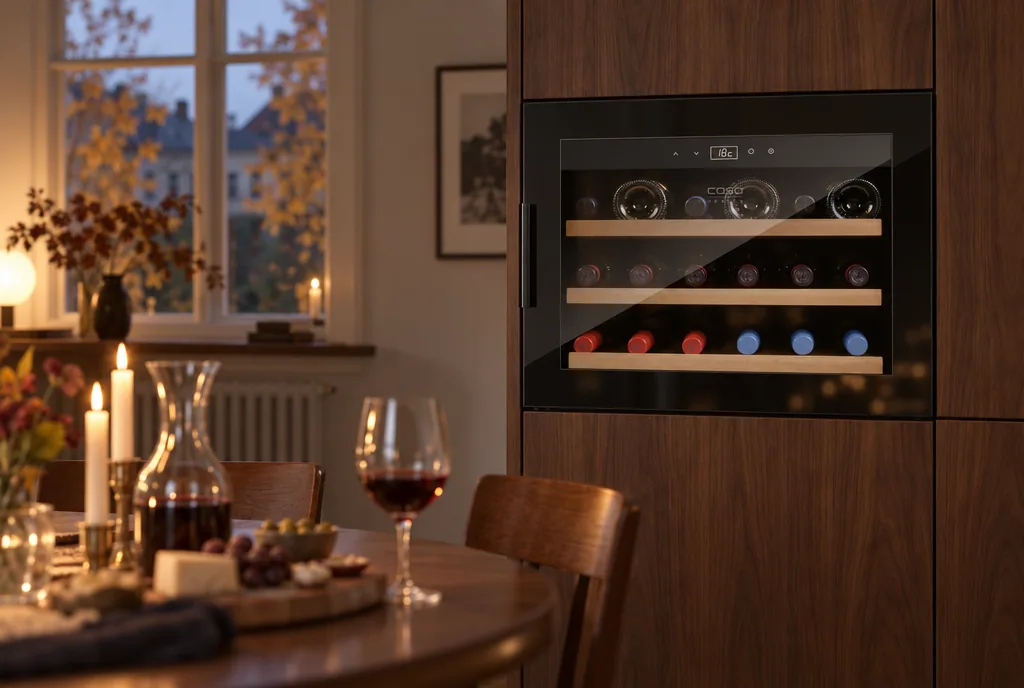 testx.se testar Caso WineSafe 18 EB: vinkyl bäst i test i vardagsmiljö