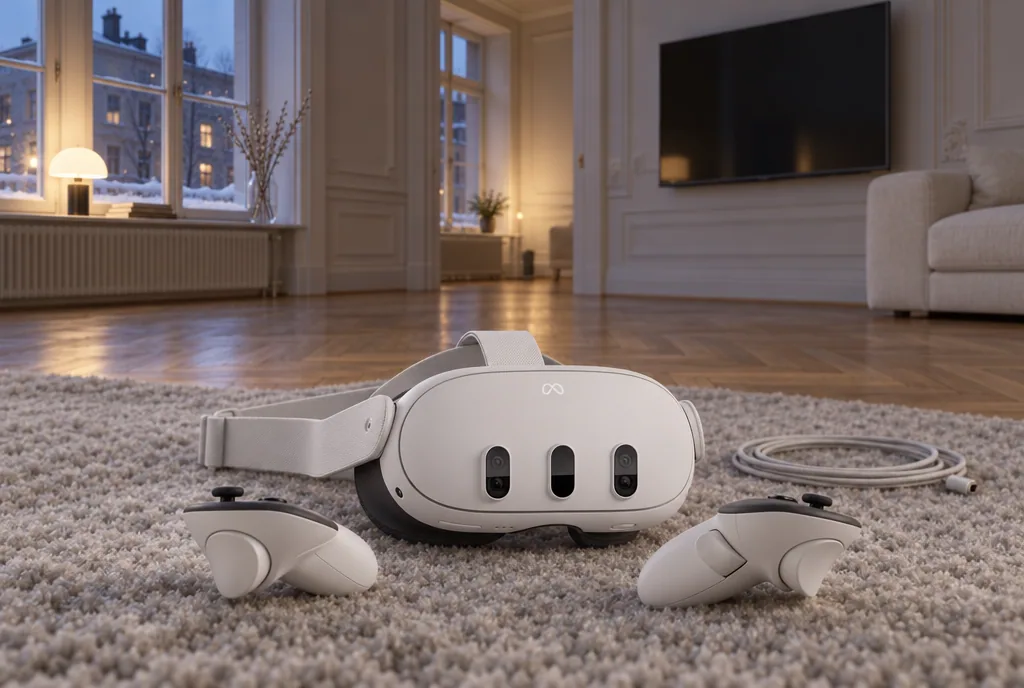 testx.se testar Meta Quest 3 512 GB: vr-glasögon bäst i test i vardagsmiljö