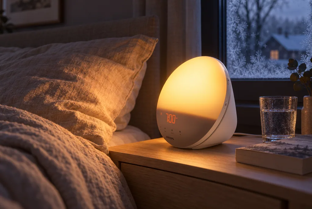 testx.se testar Philips SmartSleep HF3531/01: wake up light bäst i test i vardagsmiljö