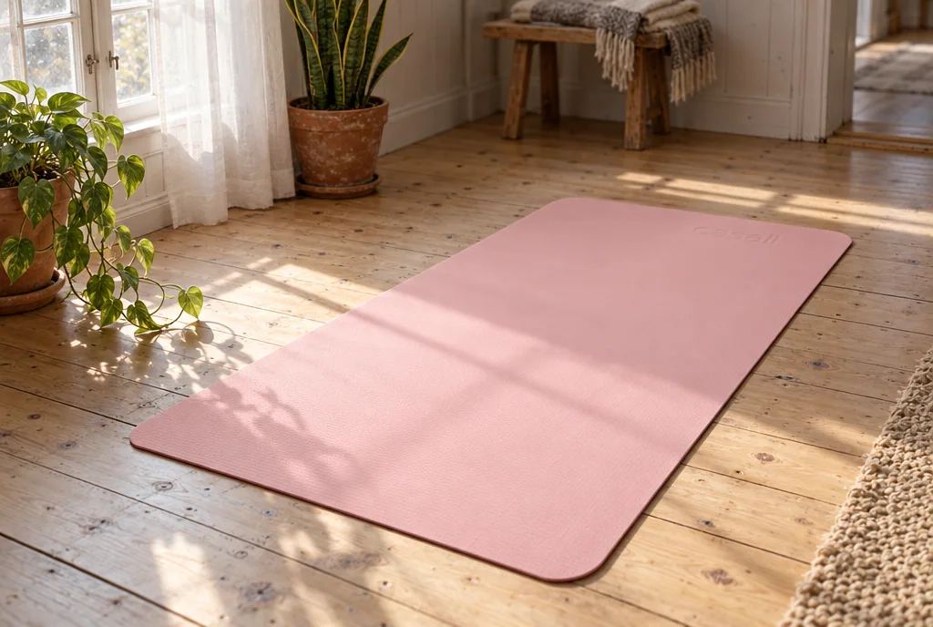 testx.se testar Casall Yoga Mat Essential Balance 4mm: bästa billiga i vardagsmiljö