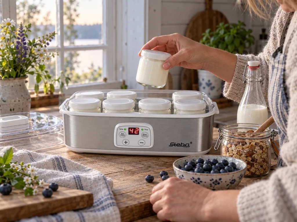 Användning yoghurtmaskin: Steba JM 3 i vardagen