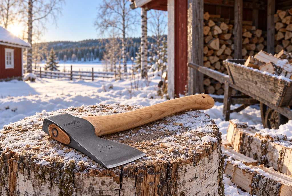 testx.se testar Hultafors SY 21-1,0 SV: bästa snickaryxan i vardagsmiljö