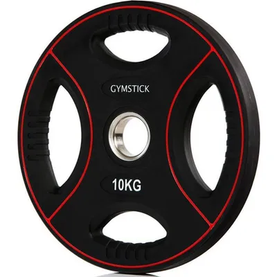 Gymstick Pro PU Weight Plate 10 kg