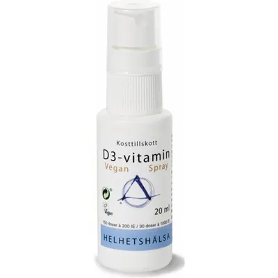 Helhetshälsa D3-vitamin spray vegan