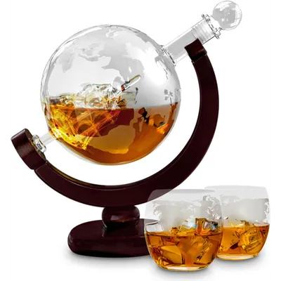 MikaMax Globe Decanter Set