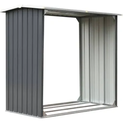 vidaXL Vedskjul 172x91x154