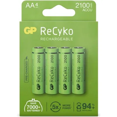 GP ReCyko AA 2100 mAh 4-pack