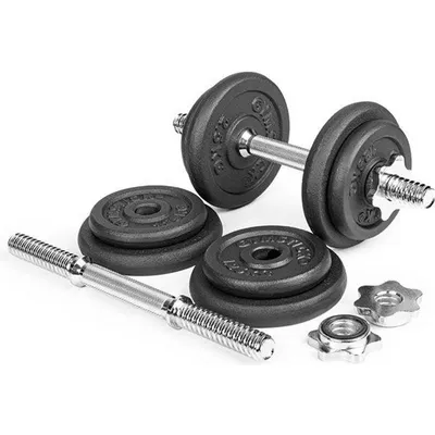 Gymstick Adjustable Dumbbell Set 2 × 10 kg