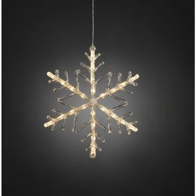 Konstsmide Snöflinga akryl 40 cm