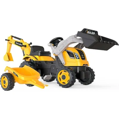 Smoby Builder Max med släp
