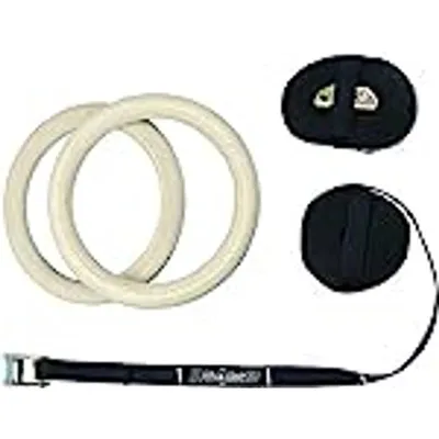 Titan Life Pro Gym Rings Trä