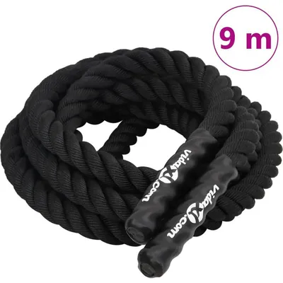 vidaXL Battle Rope 9 m 6,8 kg