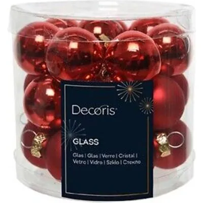 Decoris Season Red Mini 24-pack