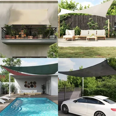 vidaXL HDPE 3x4 m