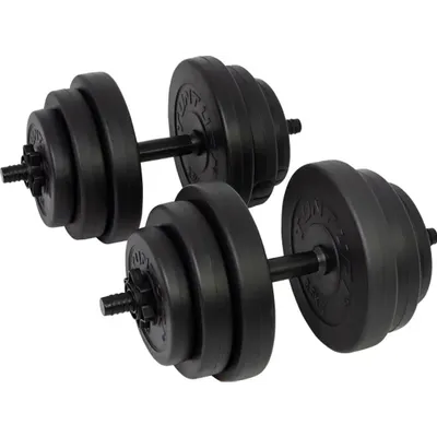 Tunturi Vinyl Dumbbell Set 28 kg