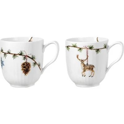 Kähler Hammershøi Christmas mugg 2-pack