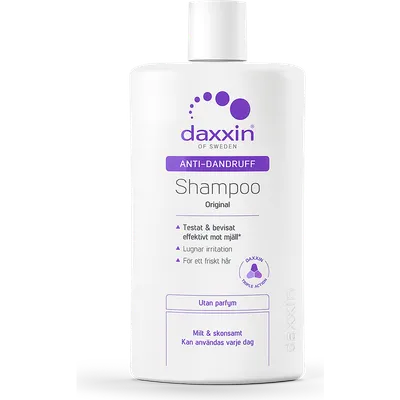 Daxxin Anti-Dandruff utan parfym 250 ml